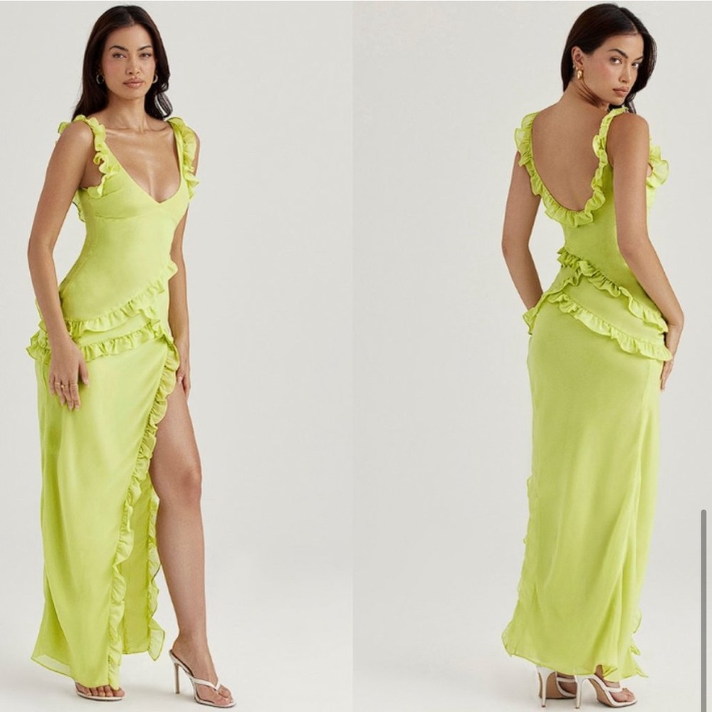 House of CB dress- pixie ruffle